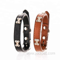 Customized PU Leather Fashion Dog Collar